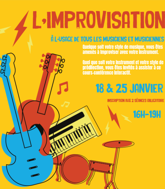 Stage d'improvisation musicale