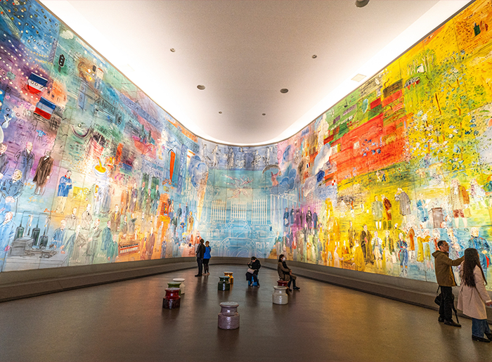Sortie au musée d'art moderne