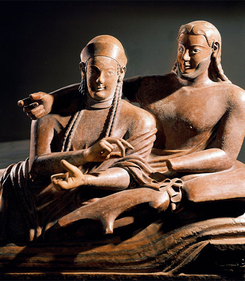 Visite du musée du Louvre : L'art étrusque 